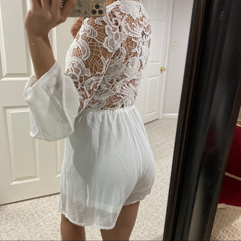 Beautiful white romper - Picture 4 of 4
